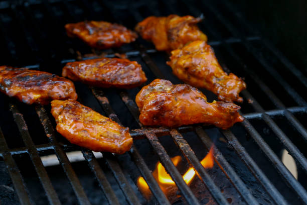 istock Grilled Buffalo chicken wings 920017962