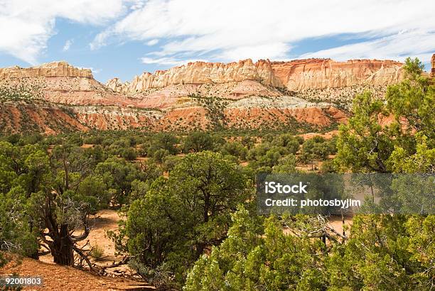Burr Trail 9 Stock Photo - Download Image Now - Arch - Architectural Feature, Canyon, Cliff