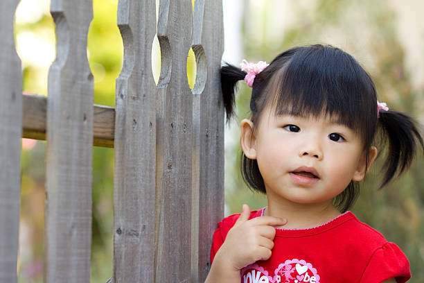 istock Cute little Asian Chinese girl 92002729
