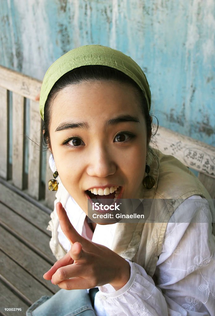 Piękna Dziewczyna z Korei - Zbiór zdjęć royalty-free (Azja)