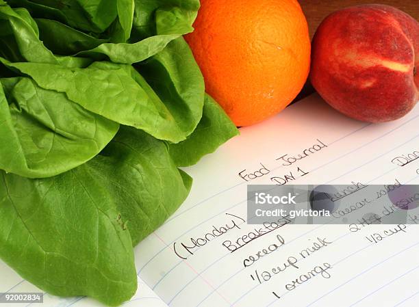 Food Journal Stock Photo - Download Image Now - Book, Breakfast, Color Image