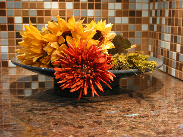 Ktchen decoration  artificial flower stock pictures, royalty-free photos & images