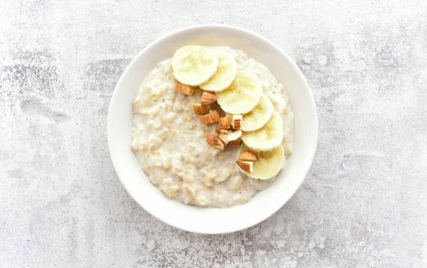 istock Diet breakfast oats porridge 920029892