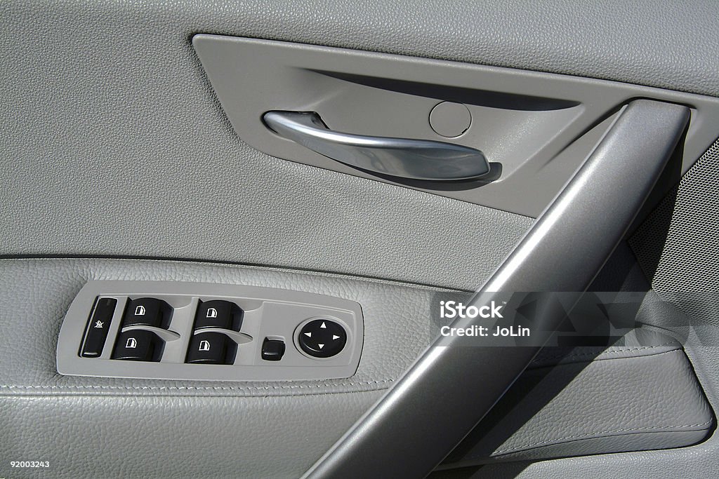 O painel Interior de porta de carro - Foto de stock de Colidindo royalty-free