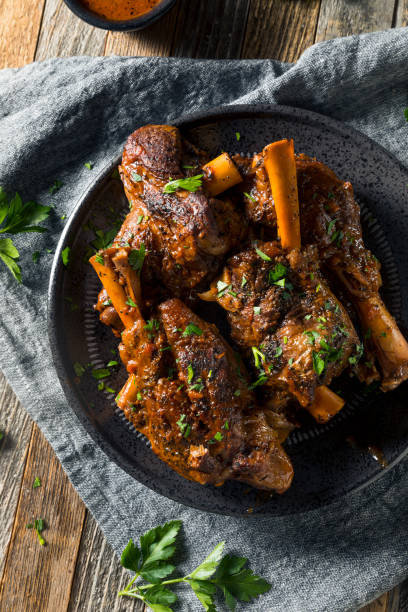 istock Homemade Braised Lamb Shanks 920033070