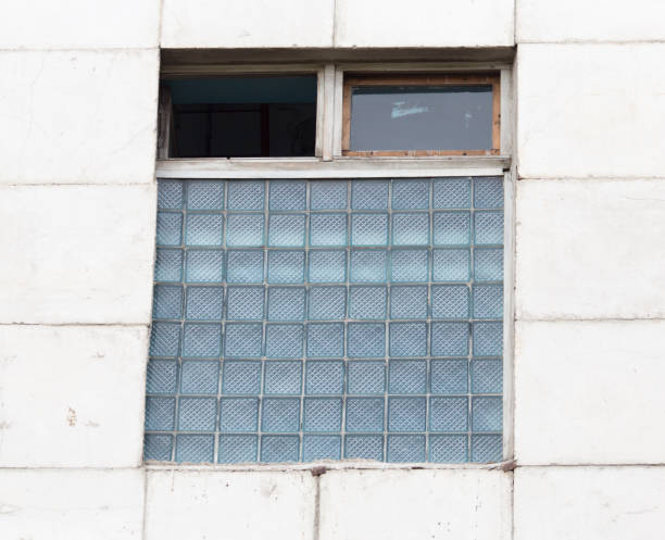 istock a window in the building as the background 920033354