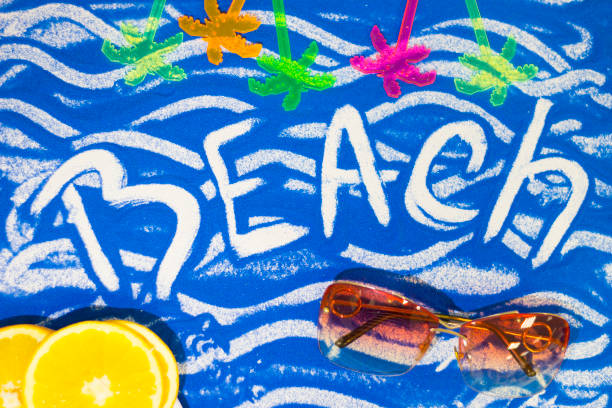 istock Inscription on a colorful sand 920033562