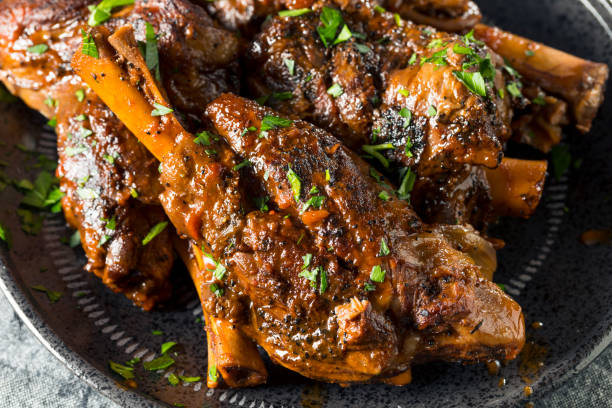 istock Homemade Braised Lamb Shanks 920037838