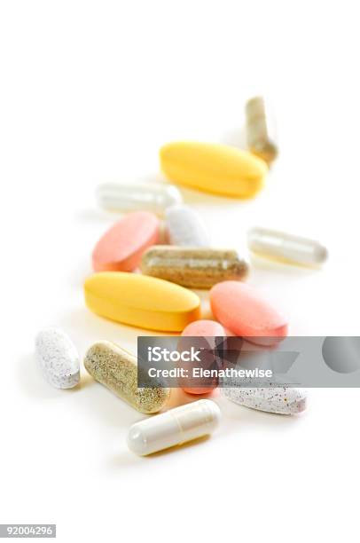 Kombinacja Witamin - zdjęcia stockowe i więcej obrazów Antybiotyk - Antybiotyk, Bez ludzi, Białe tło