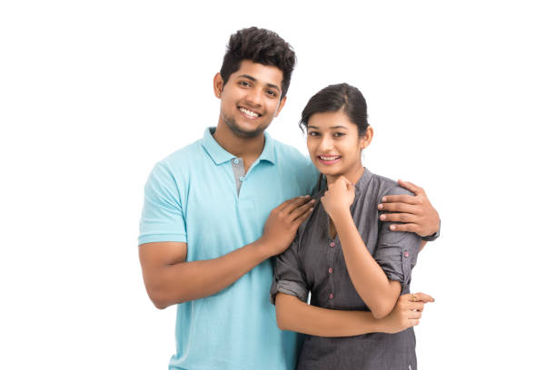 istock Cheerful Indian young couple 920044446