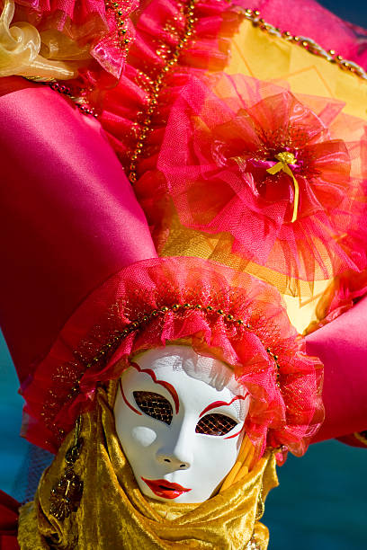 istock Venice carnival costume mask 92004767