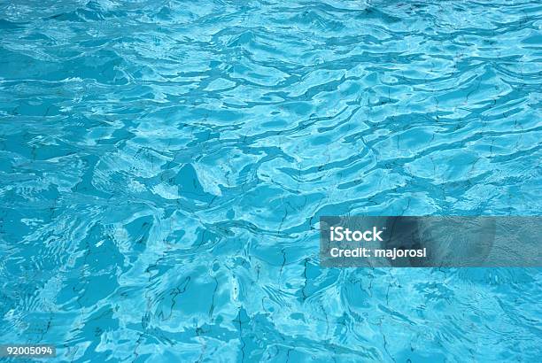 Blaues Wasser Im Pool Stockfoto und mehr Bilder von Bewässern - Bewässern, Bildhintergrund, Blau