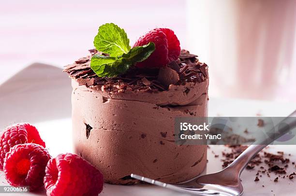 Chocolate Mousse Stock Photo - Download Image Now - Chocolate Mousse, Dessert - Sweet Food, Mousse - Dessert