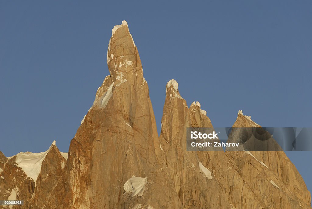 Berg Cerro Torre. - Lizenzfrei Argentinien Stock-Foto