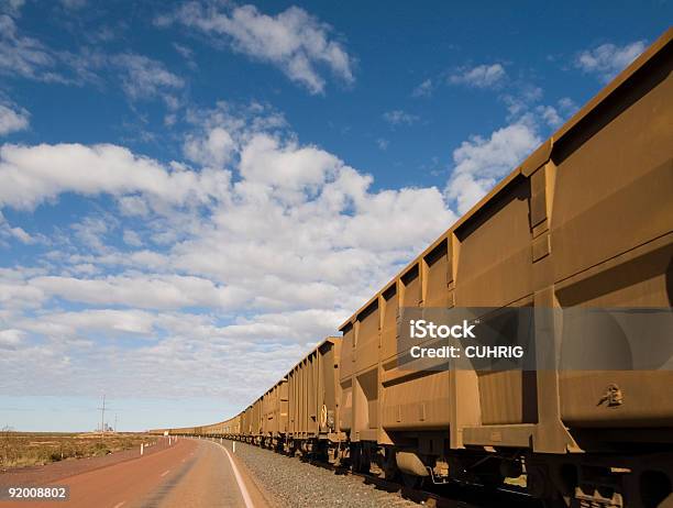 Iron Ore Train Cars Stock Photo - Download Image Now - Mining - Natural Resources, Rail Transportation, Color Image