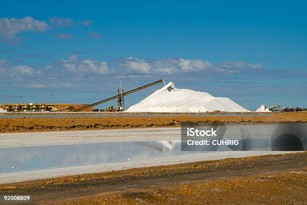 Salt Mine Port Hedland Stock Photo - Download Image Now - Color Image, Heap, Horizontal