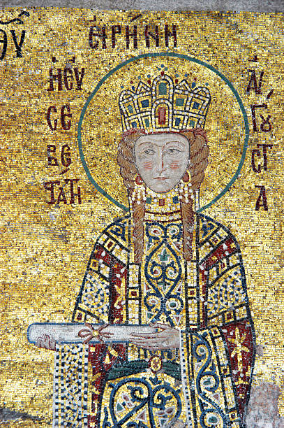 istock Empress Irene, Hagia Sofia in Istanbul 92008988