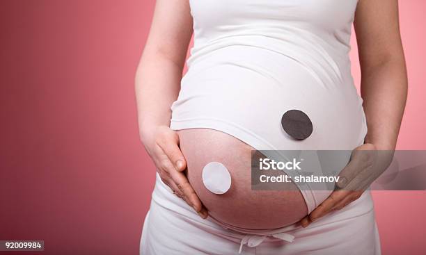 Yin Yang Symbol Stock Photo - Download Image Now - Adult, Anticipation, Casual Clothing