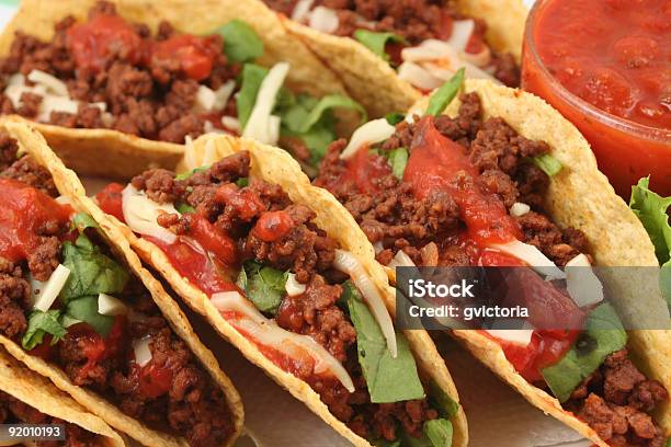 Tacos Stock Photo - Download Image Now - Animal Shell, Beef, Cheese
