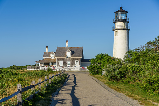 Highland Light in North Truro is an active lighthouse in the Cape Cod National Seashore