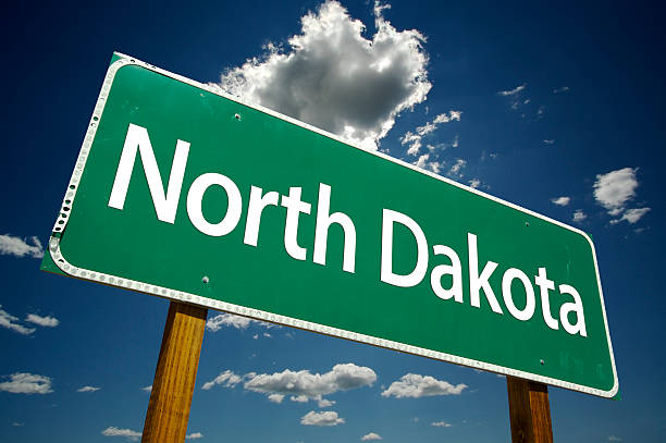 istock North Dakota Road Sign 92010792