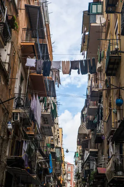 Photo of Naples / Italy - November 30 2017: City streets full of people in Naples, Italy