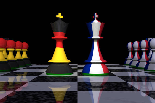 istock Germany and France Chess Standoff 920109236