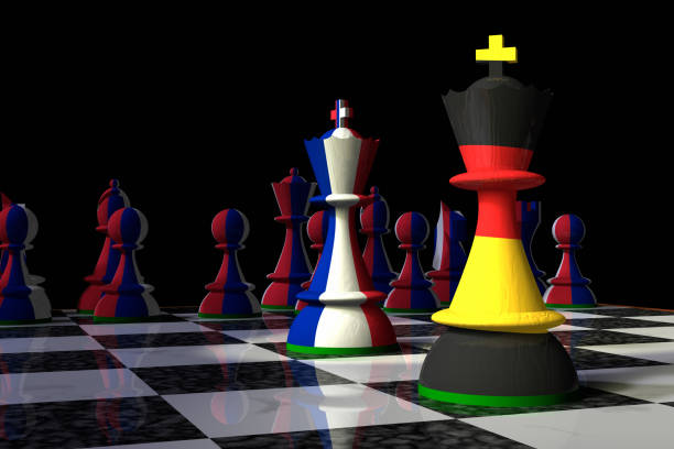 istock Germany and France Chess Standoff 920109268
