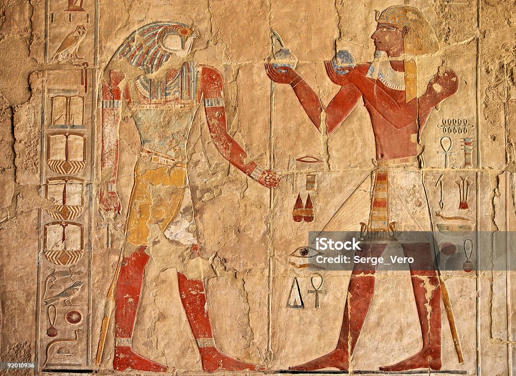 Antigo Egipto fresco - Royalty-free Egipto Antigo Foto de stock