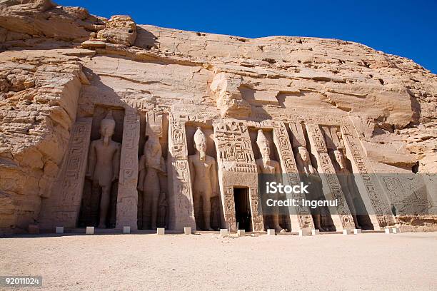 Temple Of Hathor Stock Photo - Download Image Now - Abu Simbel, Nefertari's Temple of Hathor, Africa