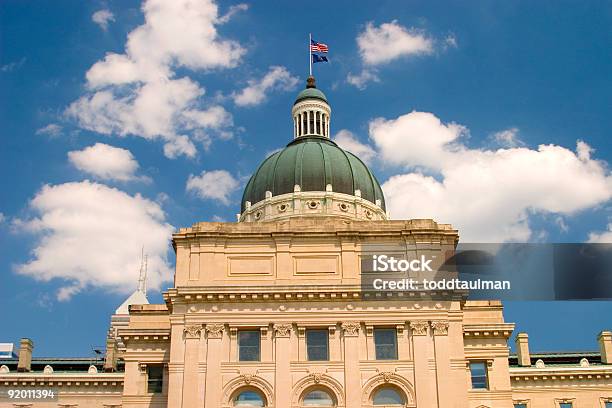 Indiana Capitol Building Stockfoto und mehr Bilder von Indiana - Indiana, Kapitell, Architektur