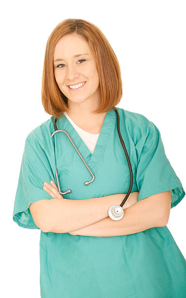 istock Hospital Staff Smiling To Camera 92011569