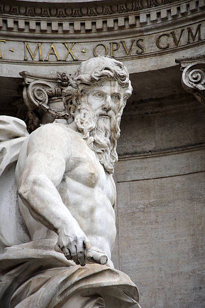 istock fountain di Trevi, Statue of Neptune 92011571