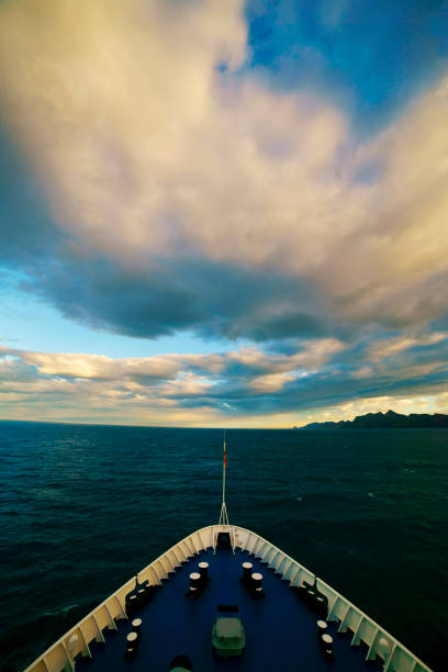 istock Bow of a yacht 920123942