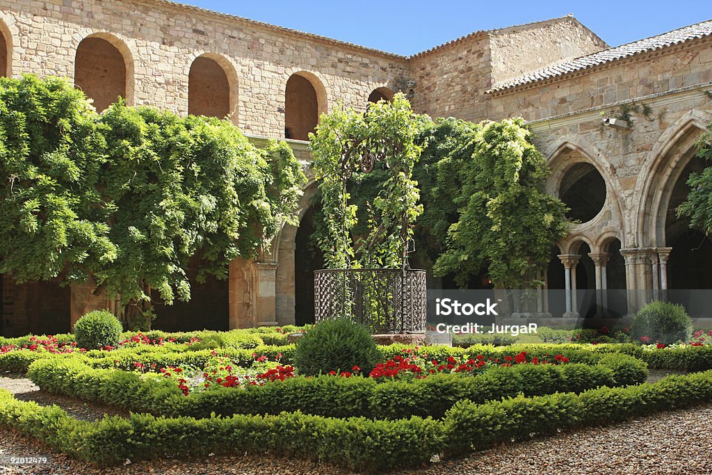 Gärten von einem abbey - Lizenzfrei Abtei Stock-Foto