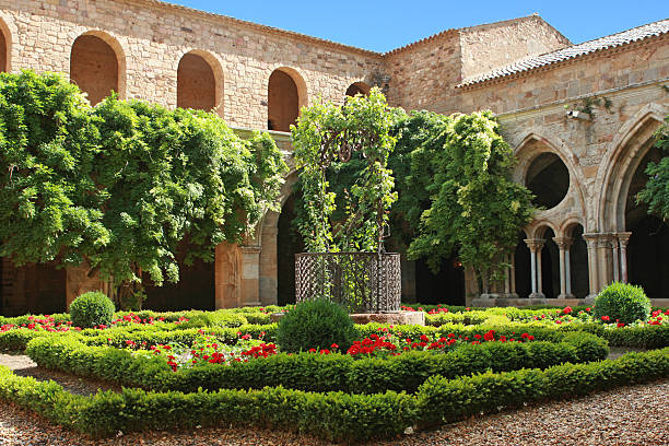 istock Gardens of an abbey 92012479