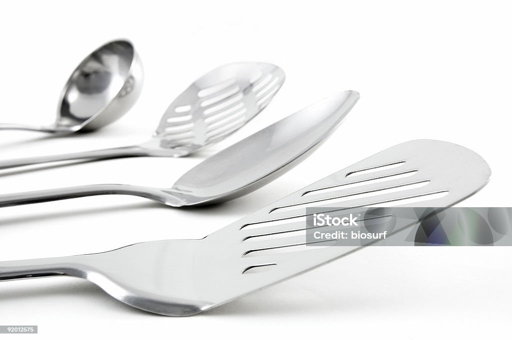 Metal utensilios de cocina - Foto de stock de Colador libre de derechos