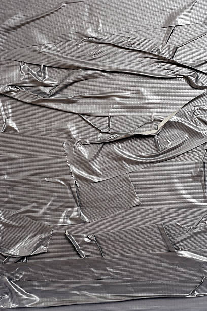 istock Duct tape background with wrinkles 92012597