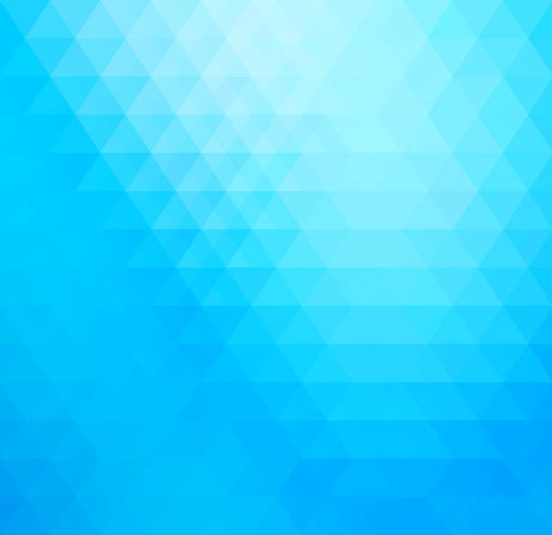 istock Abstract vibrant blue and cyan colors, geometric background. 920126338