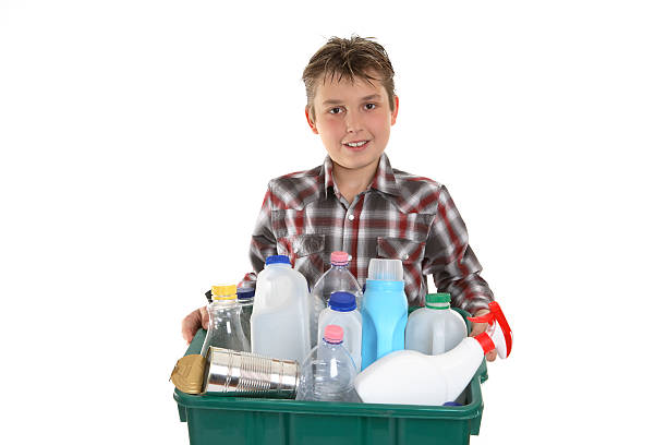 istock Taking out the recycling rubbish 92012815