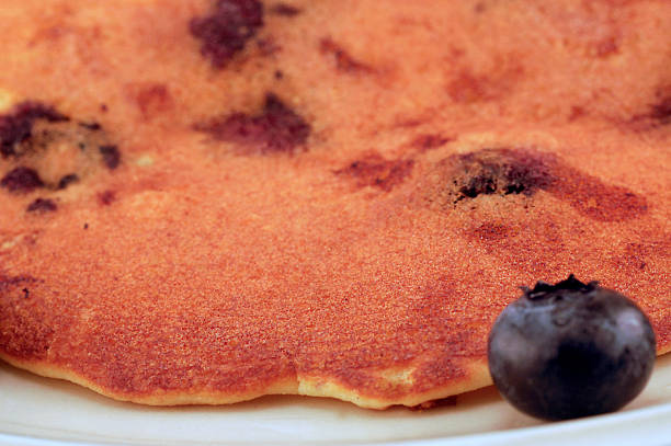 Blueberry Pancakes stock photo