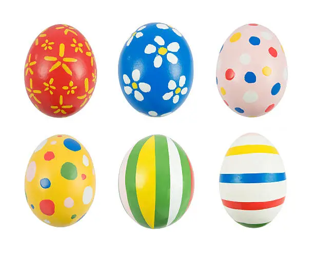 Photo of Real hand painted Easter eggs