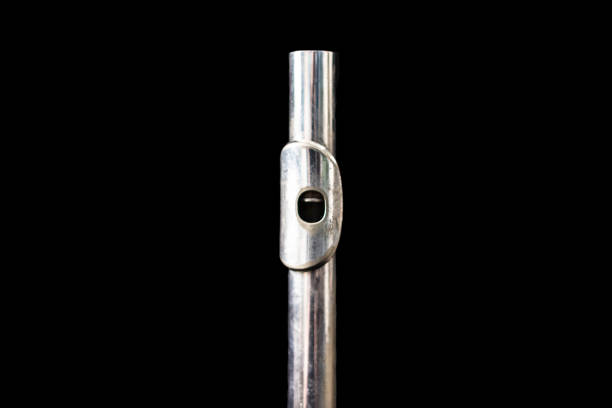 istock Close up of a transverse flute 920136004