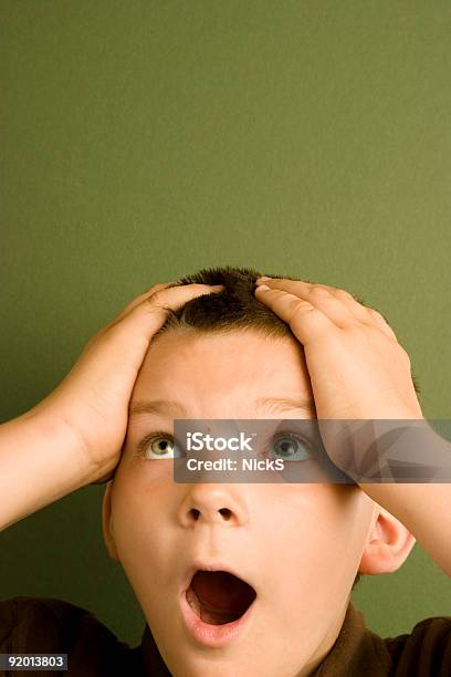 Expression Series Shock Stock Photo - Download Image Now - Child, Surprise, Awe