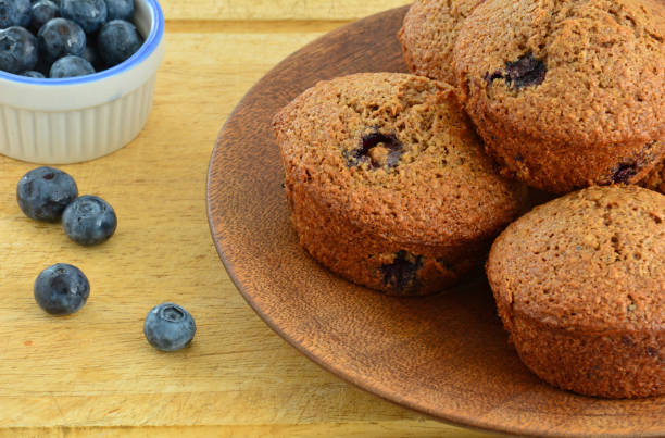 istock Homemade blueberry bran muffins 920140648