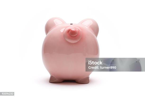 Винтажный Розовый Свиньякопилка — стоковые фотографии и другие картинки Без людей - Без людей, Вид сзади, Горизонтальный