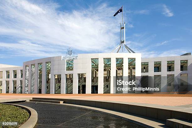 Foto de Parlamento House e mais fotos de stock de Casa do Parlamento - Camberra - Casa do Parlamento - Camberra, Camberra, Austrália