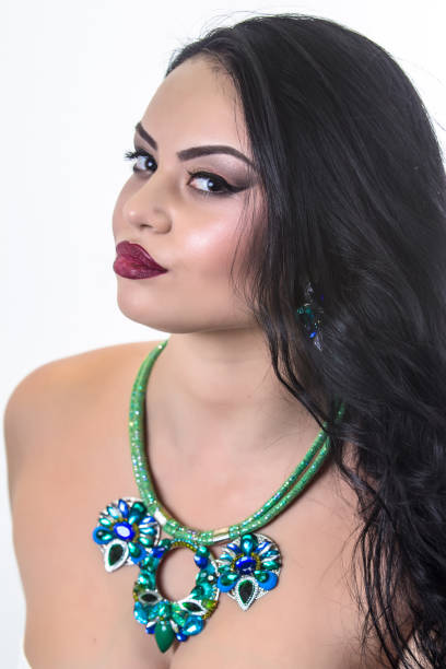istock Gorgeous brunette woman portrait 920152236