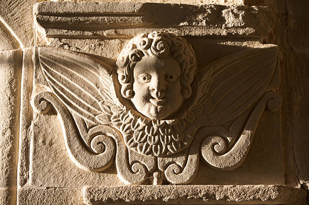 Little angel. Sanctuary of La Verna. Tuscany, Italy