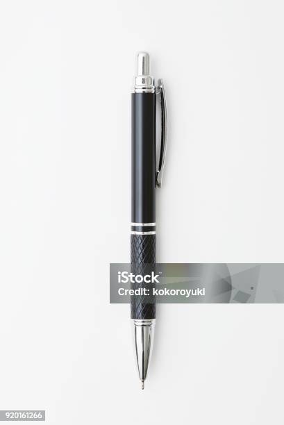 The Pen On White Stock Photo - Download Image Now - Pen, Cut Out, White Background